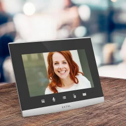 Interphone vidéo connecté filaire avec digicode intégré Extel Code Connect
