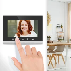Interphone vidéo connecté filaire avec digicode intégré Extel Code Connect