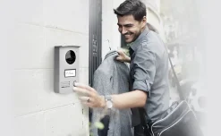 Interphone vidéo couleur filaire Visiodoor 7 + badges