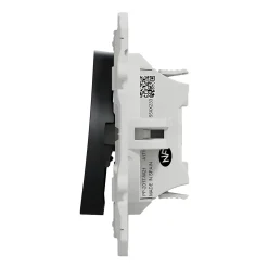 Interrupteur commande VMC 2 boutons à vis Schneider Electric Odace anthracite