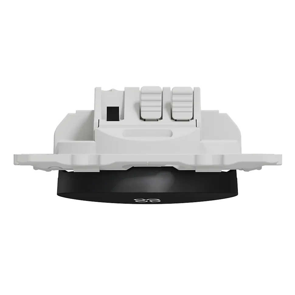 Interrupteur commande VMC 2 boutons à vis Schneider Electric Odace anthracite