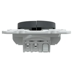 Interrupteur commande volet-roulant 2 boutons Schneider Electric Ovalis anthracite