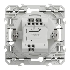 Interrupteur commande volet-roulant 3 boutons Schneider Electric Odace blanc