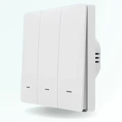 Interrupteur connecté zigbee - 3 boutons - sans fil neutre
