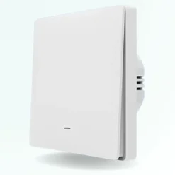 Interrupteur connecté zigbee - 1 bouton - sans fil neutre