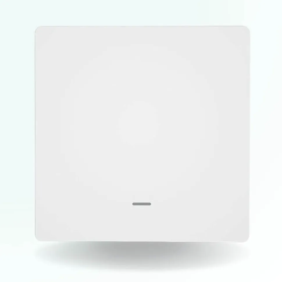 Interrupteur connecté zigbee - 1 bouton - sans fil neutre