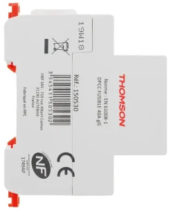 Interrupteur différentiel 40A type A Thomson