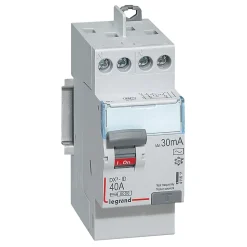 Interrupteur différentiel 40A 30mA type AC sortie haut Legrand