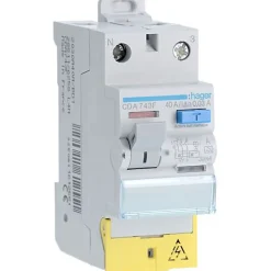 Interrupteur différentiel 2P 40A 30mA - Type A
