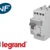 Interrupteur différentiel 2P 40A 30mA Type A Legrand DX à vis