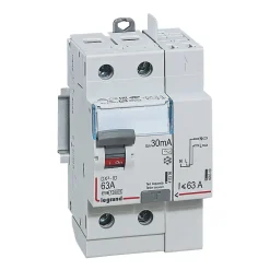 Interrupteur différentiel 2 bornes 63A - 30mA Type AC LEGRAND