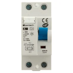 Interrupteur différentiel 63/2 30mA Type A NF - Zenitech