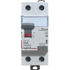 Interrupteur différentiel 30mA 63A type A Legrand