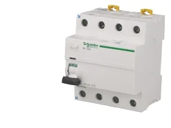 Interrupteur différentiel modulaire tétrapolaire Schneider Acti9 iID 40A / 30mA type AC