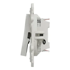 Interrupteur double va-et-vient connexion rapide à vis Schneider Electric Odace blanc