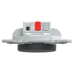 Interrupteur poussoir 10A Schneider Electric Ovalis anthracite