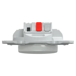 Interrupteur poussoir 10A Schneider Electric Ovalis blanc