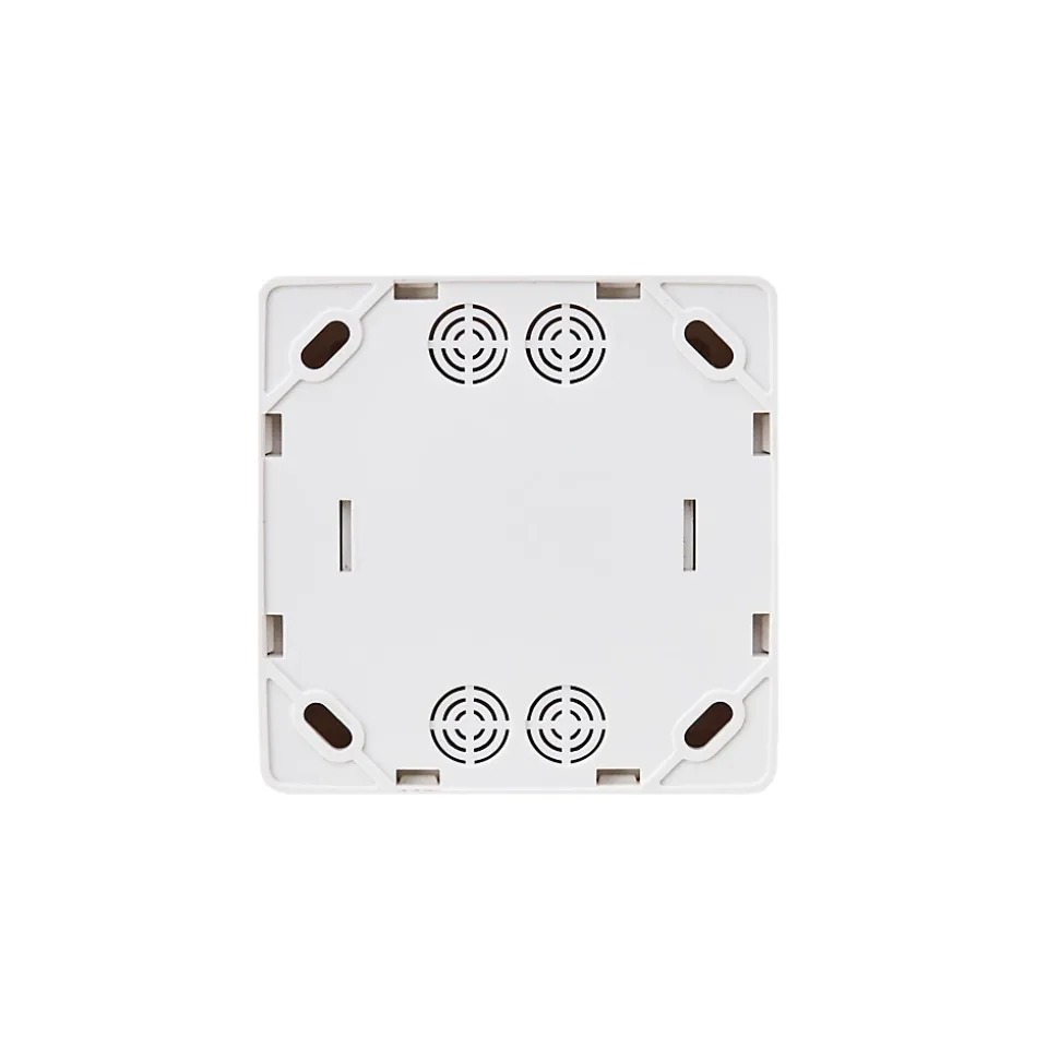 Interrupteur poussoir monobloc Jacobsen Sigurd blanc complet