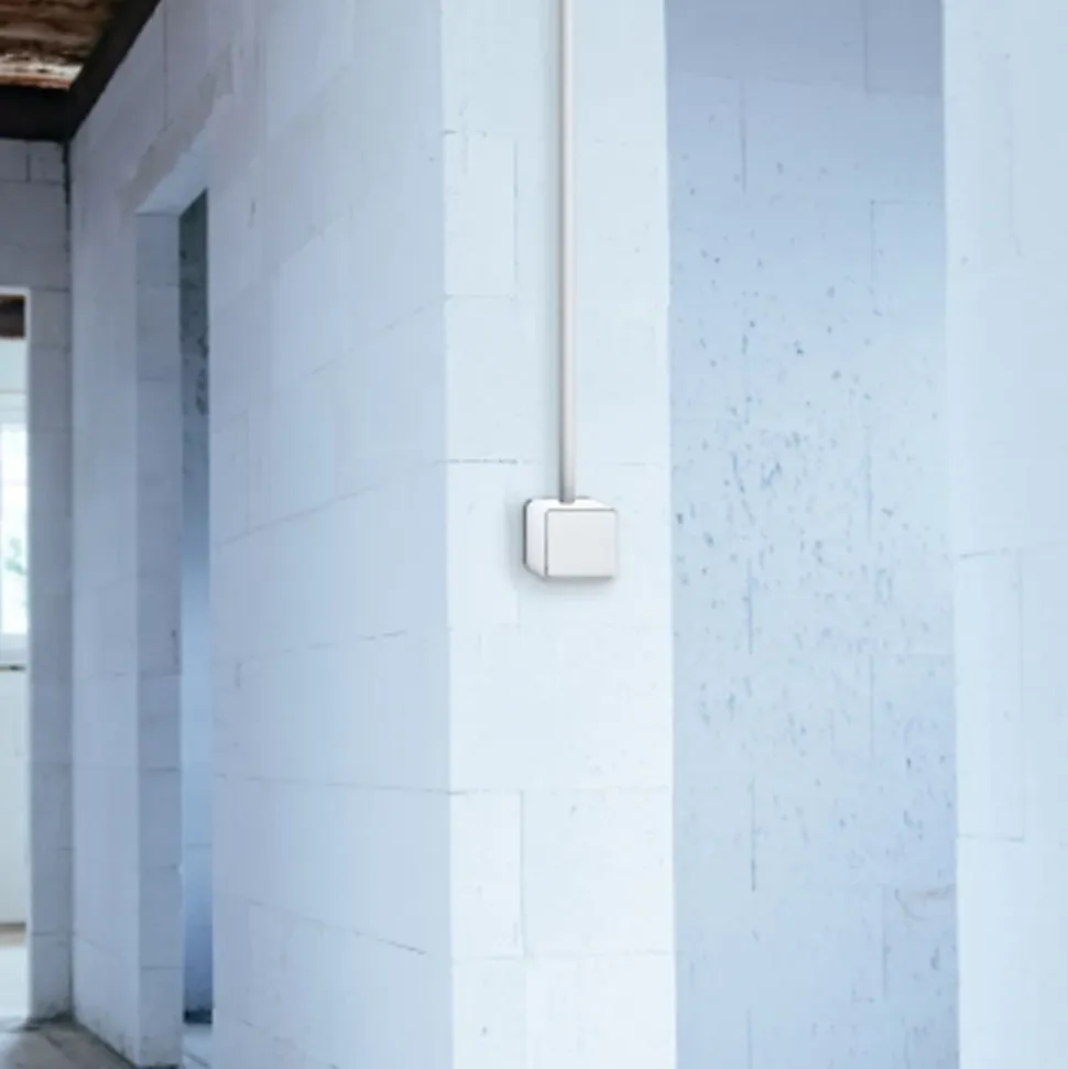 Interrupteur poussoir étanche complet saillie Schneider Electric Mureva Styl blanc