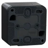 Interrupteur poussoir étanche complet saillie Schneider Electric Mureva Styl anthracite