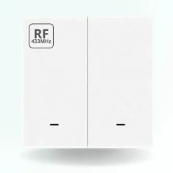 Interrupteur sans fil rf 433 - 2 boutons
