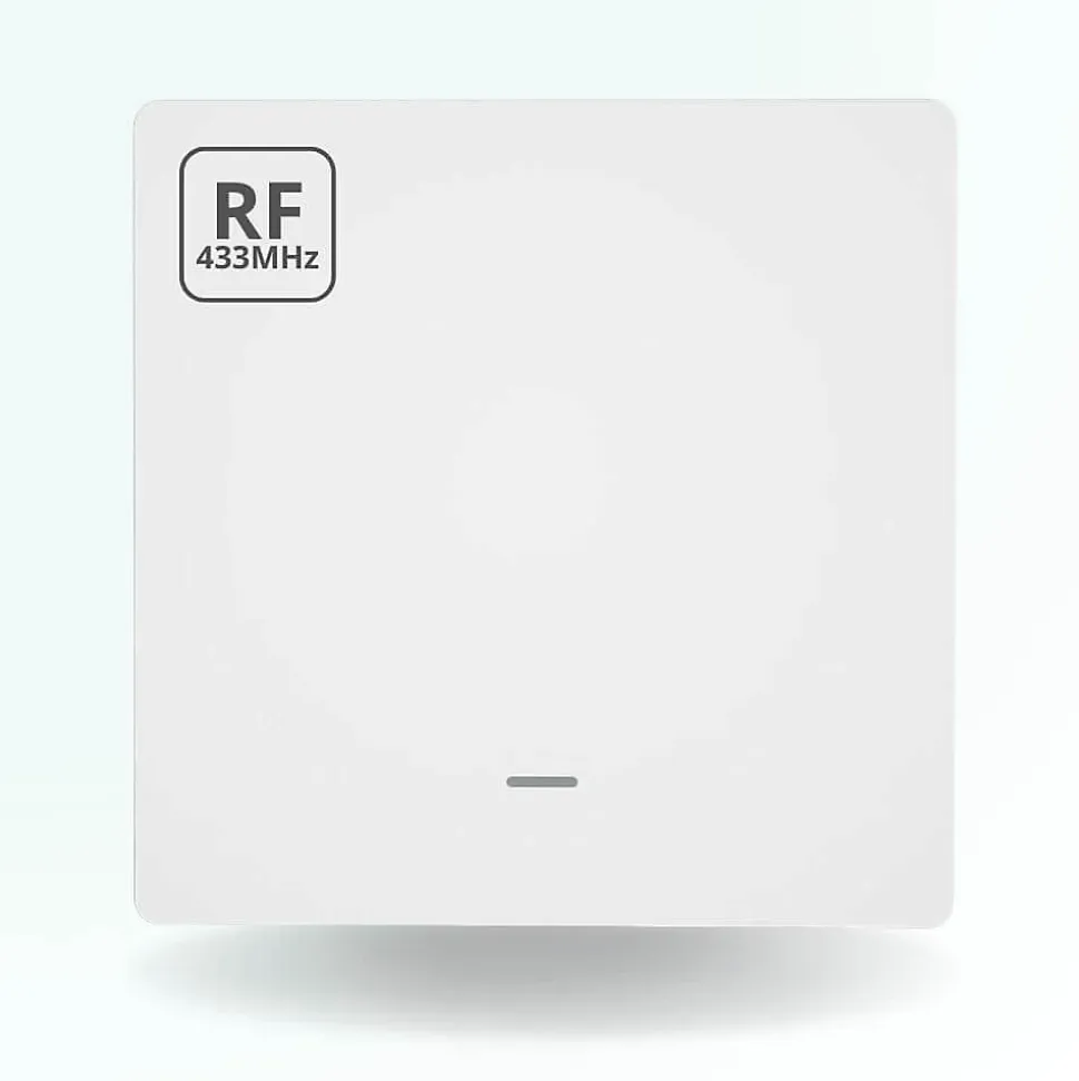 Interrupteur sans fil rf 433 - 1 bouton