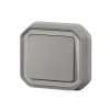 Interrupteur va et vient Legrand Plexo gris