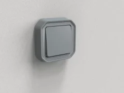 Interrupteur va et vient Legrand Plexo gris