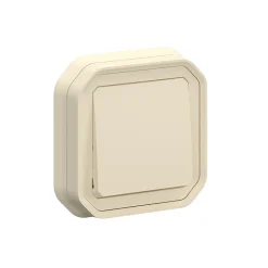 Interrupteur va-et-vient à encastrer Plexo blanc 10A - 070032L - Legrand
