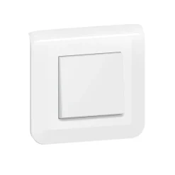 Interrupteur va-et-vient à vis Legrand Mosaïc blanc