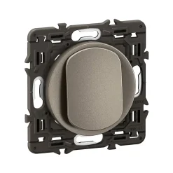 Interrupteur va-et-vient Legrand Céliane titanium