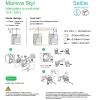 Interrupteur va-et-vient étanche complet saillie Schneider Electric Mureva Styl anthracite