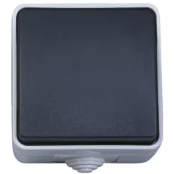 Interrupteur va-et-vient étanche 10A IP54