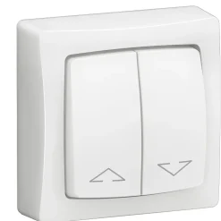 Interrupteur volet roulant Legrand blanc complet