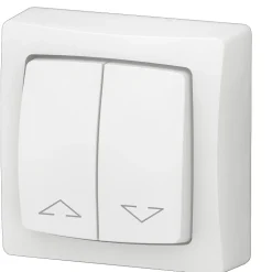Interrupteur volet roulant Legrand blanc complet