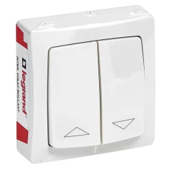 Interrupteur volet roulant ASL Legrand blanc