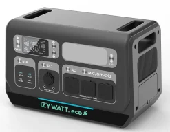 IZYWATT.eco 2048Wh + panneau solaire pliant 315W