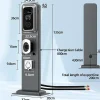 JATRHG K2 kit de borne de recharge, 7,2kW / 32A, monophasé, avec prise de type 2 équipée de shutter pour EV, support inclus
