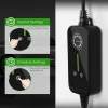 JATRHG P1 chargeur portable réglable de 3,6kW à 1,5kW / 16A à 8A monophasé, 20m, type 2, pour véhicules électriques