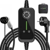 JATRHG P1 chargeur portable réglable de 3,6kW à 1,5kW / 16A à 8A monophasé, 12m, type 2, pour véhicules électriques
