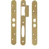 Jeu de gâche pour serrure à larder série 5700 plates bout rond - VACHETTE - 16614000