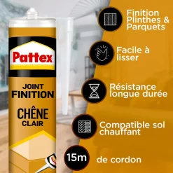 Joint de finition Pattex chêne clair 280ml