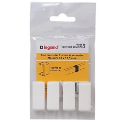 Joints couvercle pour moulure 32 x 12,5 mm Legrand