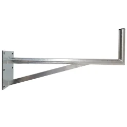 JUMBO100 Bras Coudé Grand Déport 100 cm Diamètre 50 mm Fixation Antenne Parabole Satellite Mur Toit HDSAT