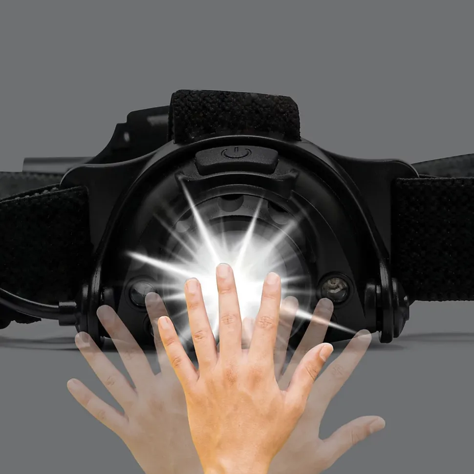 KAIZER: lampe frontale rechargeable 10W 900 lumens, avec zoom