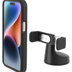 Kenu support de téléphone pour voiture Airbase Pro noir