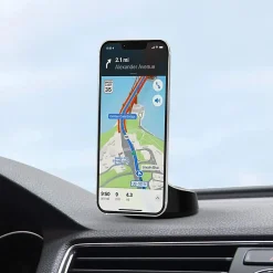 Kenu support de téléphone pour voiture Airbase Magnetic noir