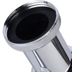 Kibath Siphon rond BOT, finition chrome poli, en laiton