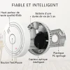 Kit alarme de fumée 2 pièces Kit de Montage magnétique Batterie de 5 Ans Conforme à la Norme européenne Blanc 2 pièces