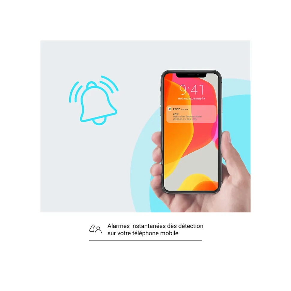 Kit Alarme Maison Home Sensor Kit - Système De Sécurité Pour La Maison 4pcs - Cs-b1-a0-a34